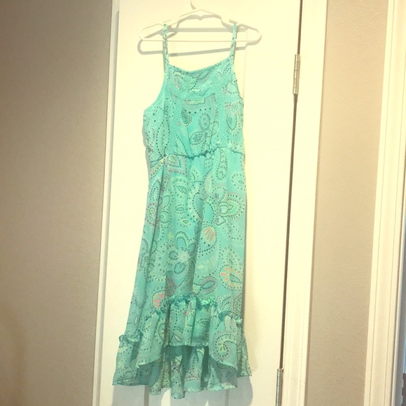 High Low Paisley Dress - Picture 1 of 4